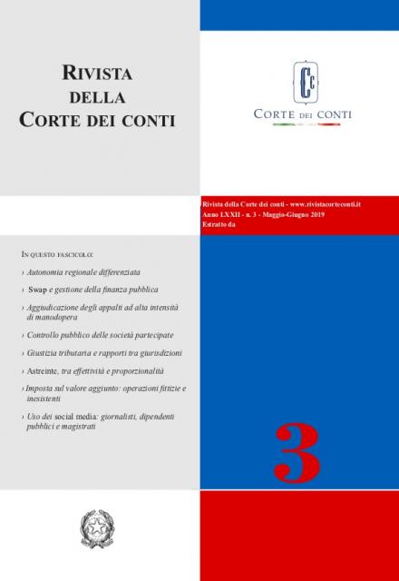Rivista Corte dei Conti - Maggio-Giugno 2019 - pt.1