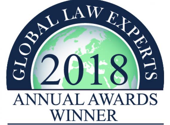 Employment Law Firm of the Year in Italy  2018 - Global Law Experts Annual Awards
